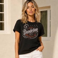 Load image into Gallery viewer, Vintage Boho Dandelion Ella Country Music Graphic Tee