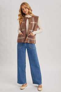 Cozy Cabin Knit Sweater Vest
