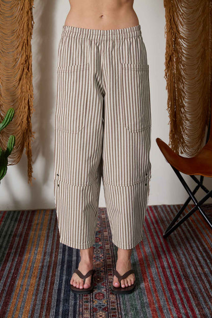 Stay Awhile Striped Wide Leg Pants