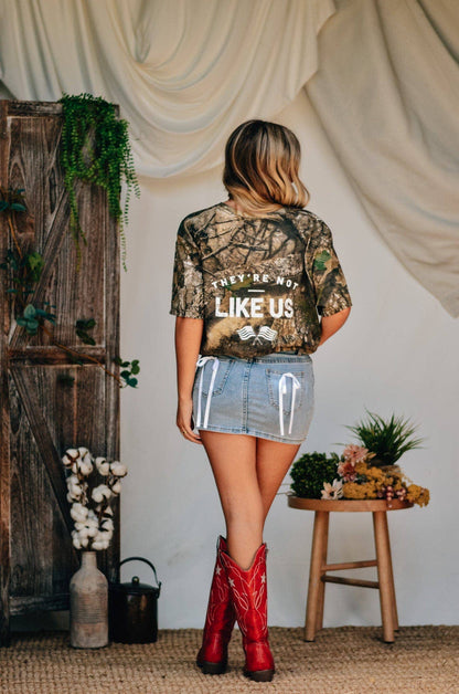 They're Not Like Us Camo Tee
