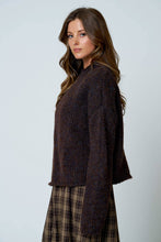 Load image into Gallery viewer, Harvest Lane Mock Neck Oversized Knit Sweater