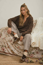 Load image into Gallery viewer, Easy Does It Split Neck Knit Top