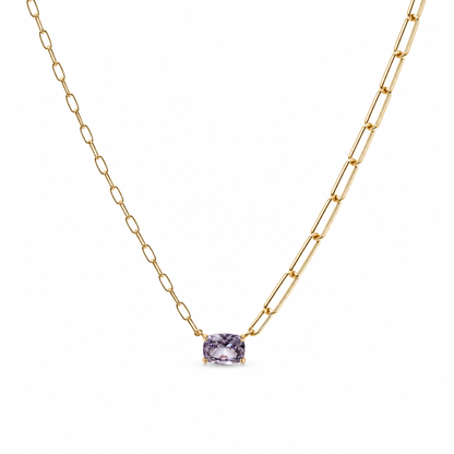 The Month Code Birthstone Necklace Collection