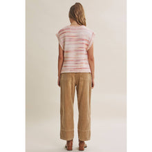 Load image into Gallery viewer, Soft Horizon Space-Dye Side Button Sweater Vest