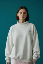 Load image into Gallery viewer, Jesus Saves Reversible Mock Neck Sweatshirt