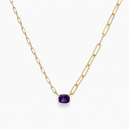 The Month Code Birthstone Necklace Collection