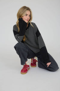 Chasing Lines Striped Knit Top