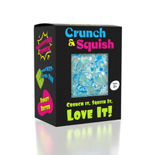 Load image into Gallery viewer, Crunch &amp; Squish Crunchy Squishy Stress Ball Fidget Toy - Assorted Colors
