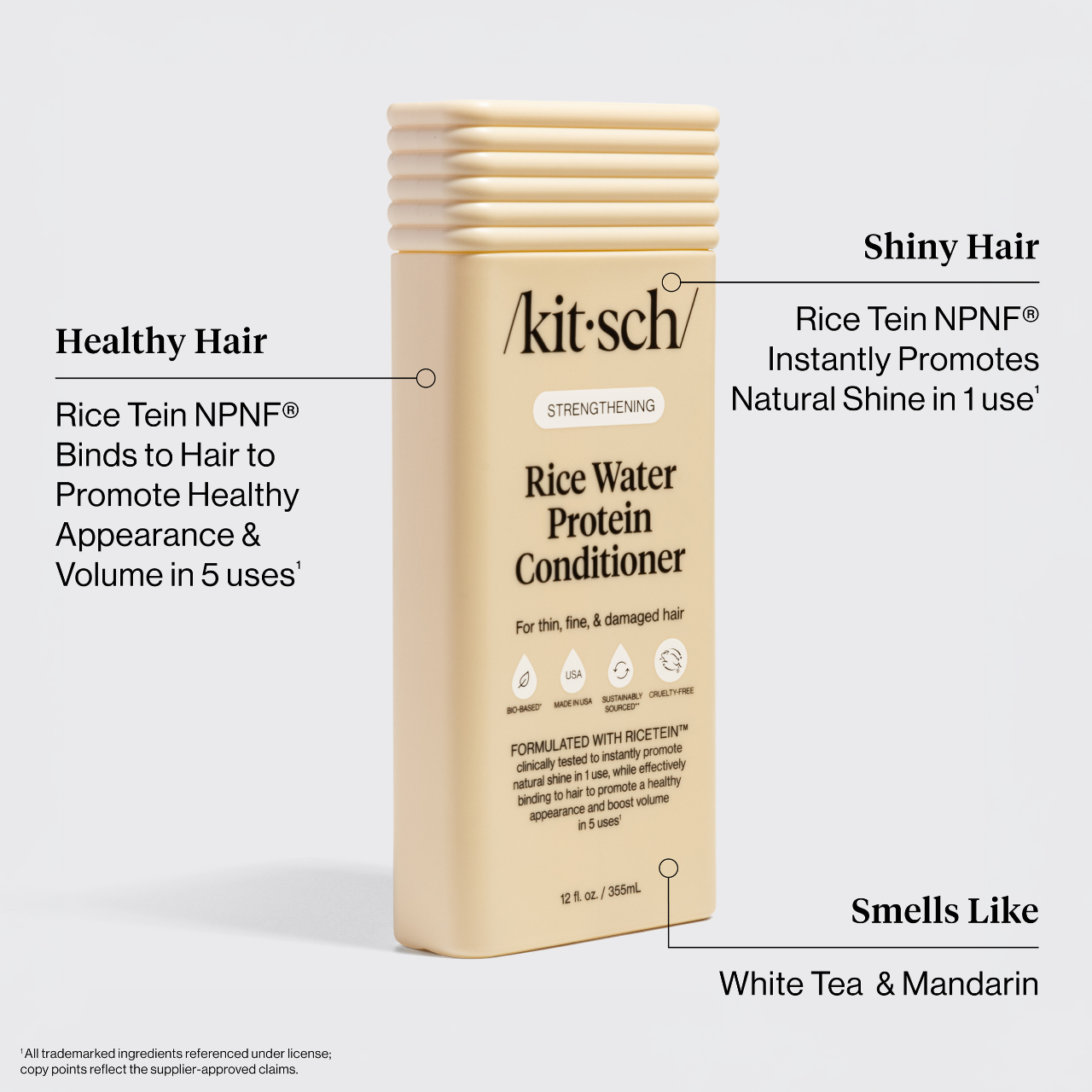 Strengthening Rice Water Shampoo & Conditioner