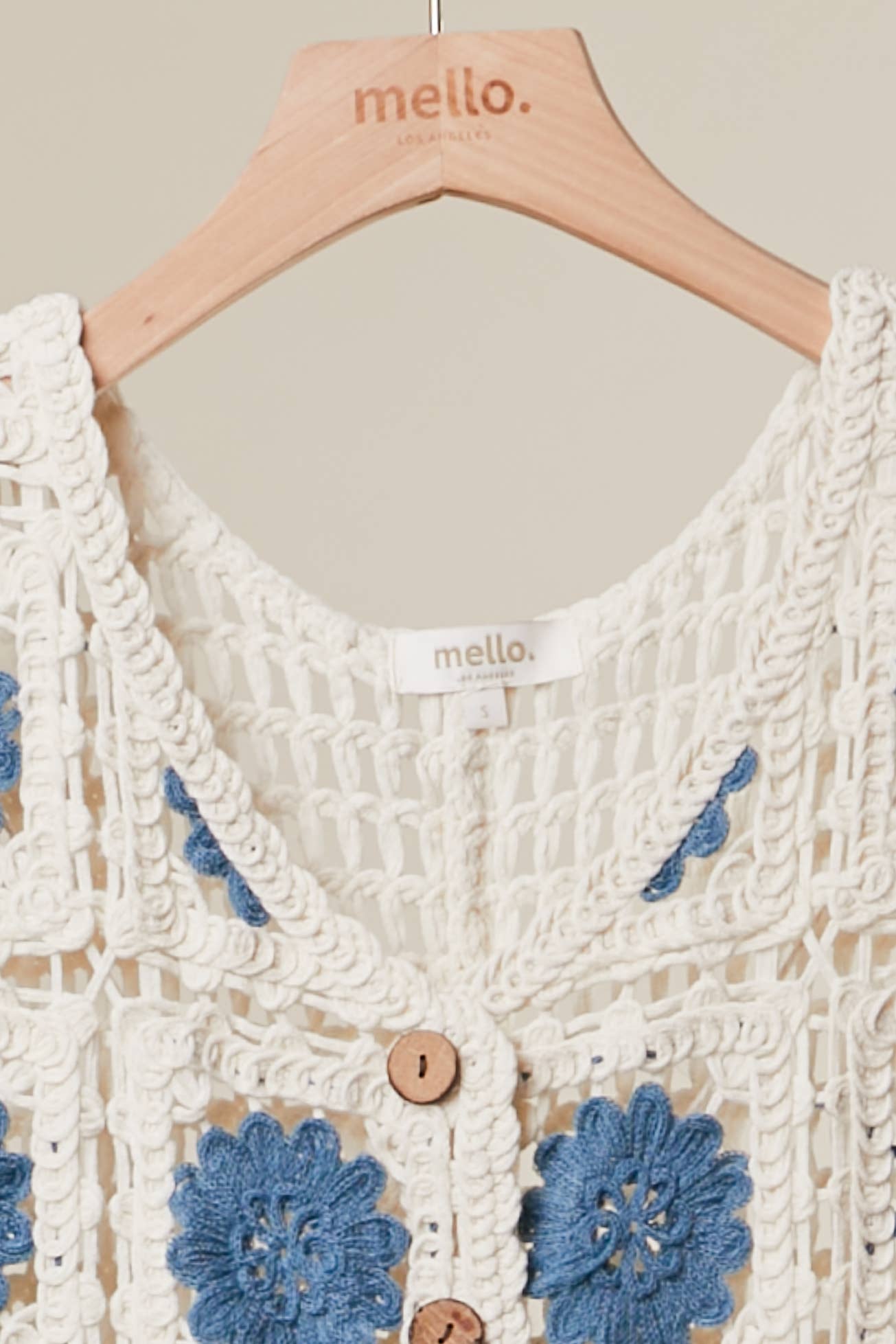 Coastal Bloom Crochet Top