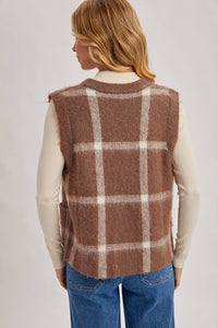 Cozy Cabin Knit Sweater Vest