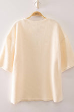 Load image into Gallery viewer, NT12901-Textured Short Sleeve Top