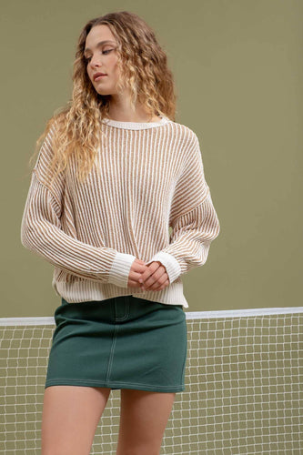 The Sunday Stroll Knit Pullover Sweater