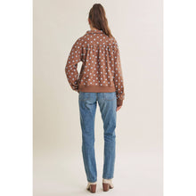 Load image into Gallery viewer, Spot On Polka Dot Half-Zip Pullover Sweatshirt