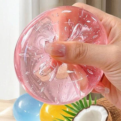 Coconut Oil Squishies Solid Squish Fidget Stress Ball Assorted Colors