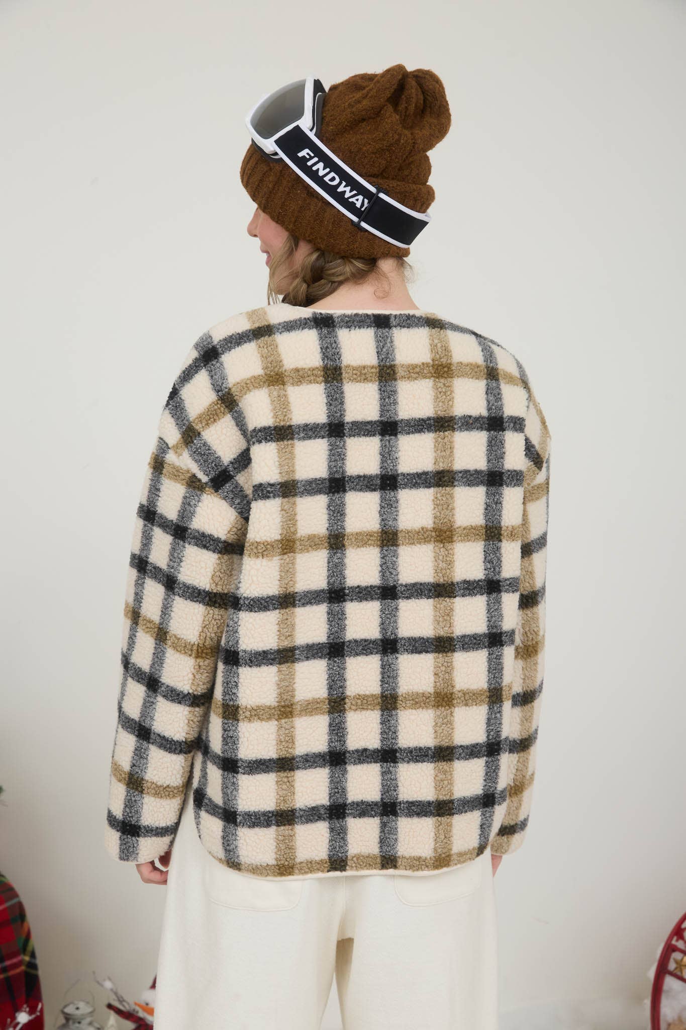 Plaid & Cozy Button Down Jacket