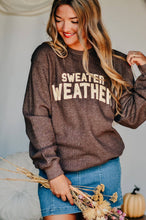 Load image into Gallery viewer, Sweater Weather Knit Sweatshirt