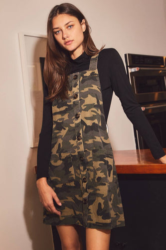 Camo Overall Dress