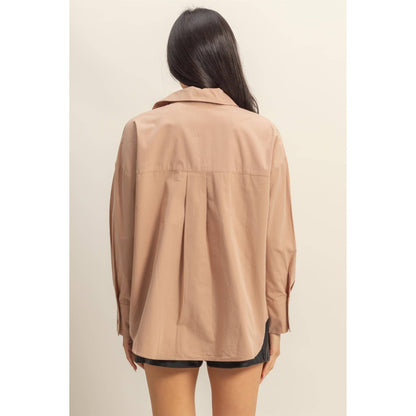 Stay Classy Long Sleeve Button Down Shirt