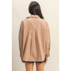 Stay Classy Long Sleeve Button Down Shirt