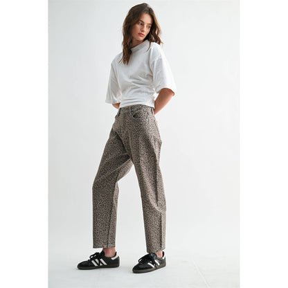 HIGH RISE STRAIGHT - TUMMY TUCK ANKLE BARREL