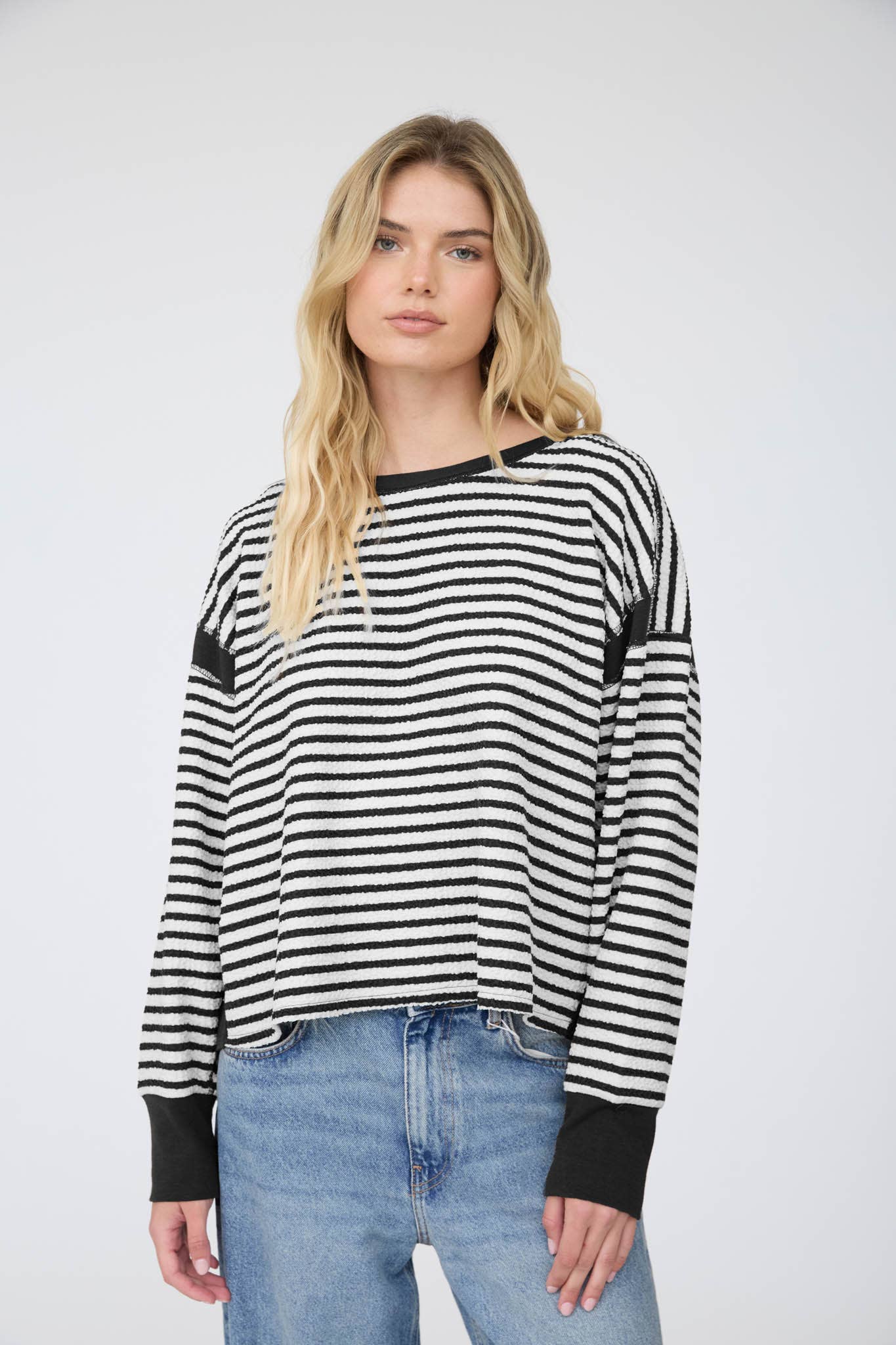Espresso Yourself Striped Top