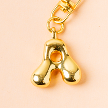 Load image into Gallery viewer, Bubble Letter Keychain Bag Charm