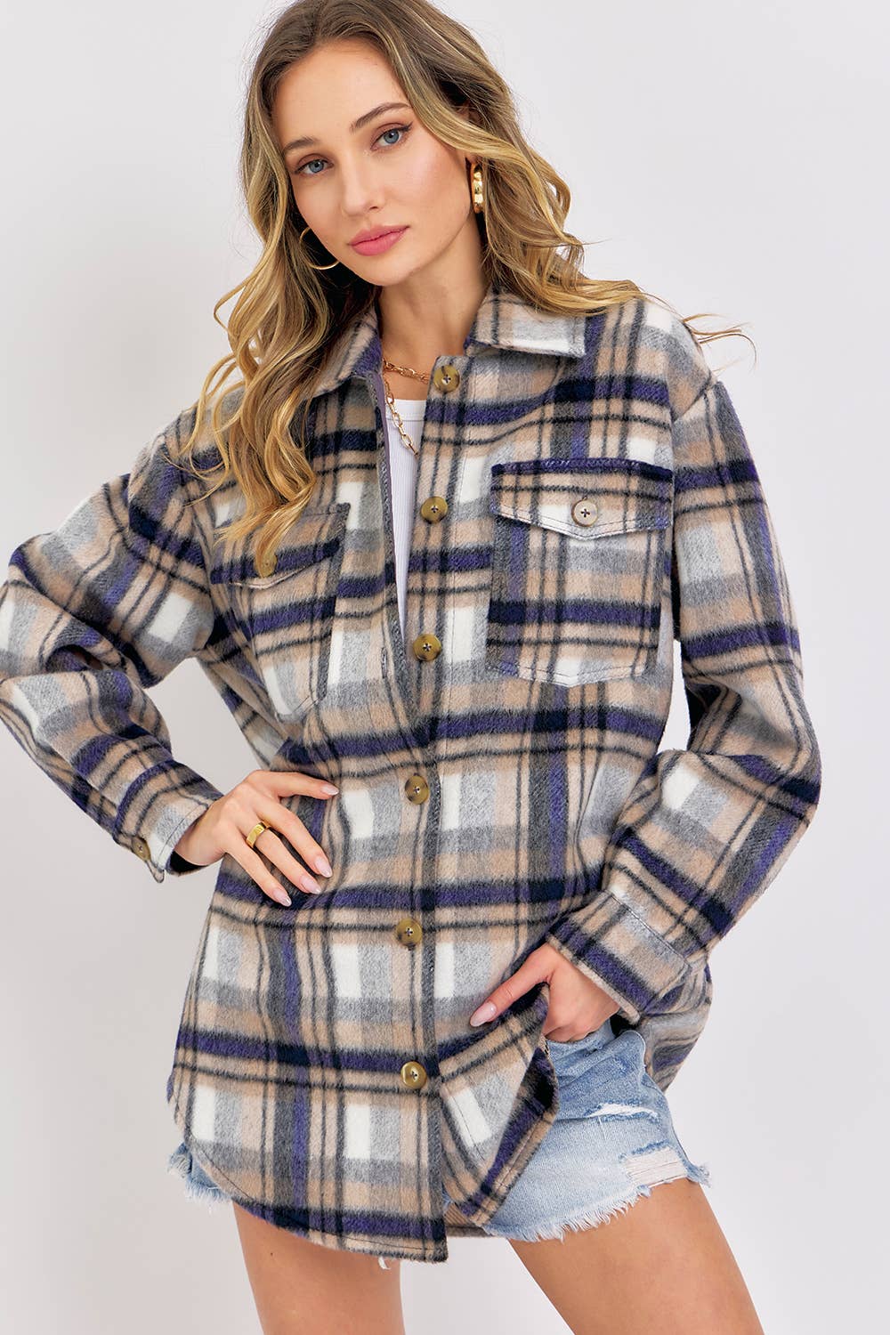 Chasing Fall Plaid Shacket