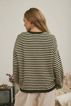 Load image into Gallery viewer, Just My Type Henley Sweater
