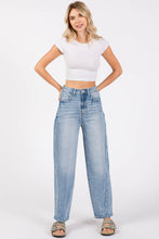 Load image into Gallery viewer, LM SIDE SEAM DETAILING HIGH RISE COMFORT BARREL JEANS