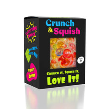 Load image into Gallery viewer, Crunch &amp; Squish Crunchy Squishy Stress Ball Fidget Toy - Assorted Colors