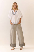 Load image into Gallery viewer, The Striped Barrel Carpenter Culottes Pants