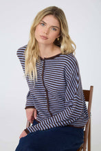 Load image into Gallery viewer, Soft Seasons Striped Cardigan