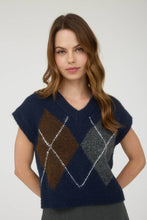 Load image into Gallery viewer, Autumn Argyle Sweater Vest