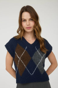 Autumn Argyle Sweater Vest