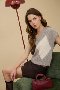 Autumn Argyle Sweater Vest