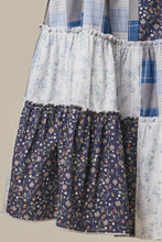 Load image into Gallery viewer, Meadow Mix Floral Tiered Dress
