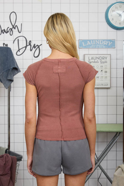 Weekend Wear Knit Top RAGLAN