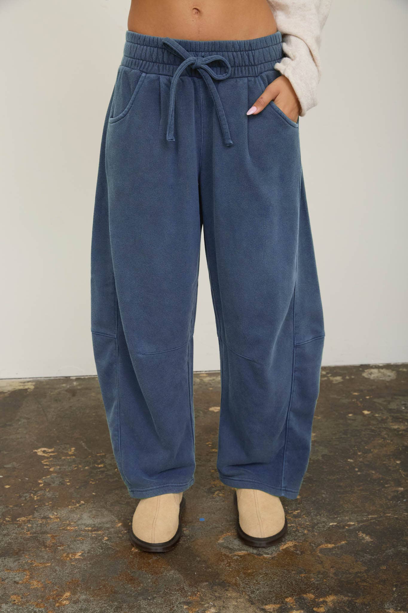 Slow Mornings Wide Leg Sweatpants