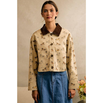 Easy Rider Horse Print Jacket