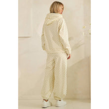 Load image into Gallery viewer, Cozy Micro Polka Dot Hoodie