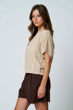 Load image into Gallery viewer, Neutral Ground Dolman Textured Top