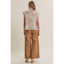 Load image into Gallery viewer, Soft Horizon Space-Dye Side Button Sweater Vest