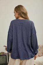 Load image into Gallery viewer, Easy Does It Split Neck Knit Top