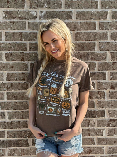 Halloween ‘Tis the Season Comfort Colors Tee