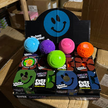 Load image into Gallery viewer, Squishy Fuzzy Smiley Face Ball
