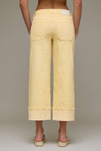 Load image into Gallery viewer, Mellow Yellow Cuffed Mid Rise Petite Dad Jean