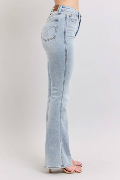JB Western Stitch Pocket Tummy Control Bootcut Jeans
