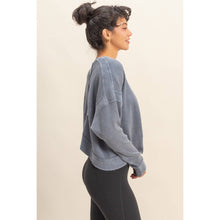 Load image into Gallery viewer, Can’t Crop the Feeling Open Back Knit Top