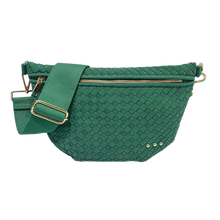 Load image into Gallery viewer, Suede Westlyn Woven Bum Bag